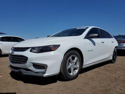 Vehiculos salvage en venta de Copart Phoenix, AZ: 2018 Chevrolet Malibu LS