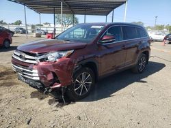 Vehiculos salvage en venta de Copart San Diego, CA: 2019 Toyota Highlander SE