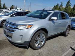 Salvage cars for sale at Rancho Cucamonga, CA auction: 2013 Ford Edge Limited