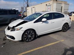 Salvage cars for sale at Vallejo, CA auction: 2013 Honda Civic SI