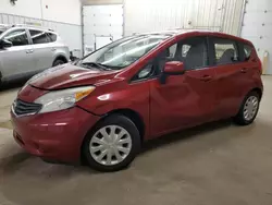 Salvage cars for sale at Candia, NH auction: 2014 Nissan Versa Note S