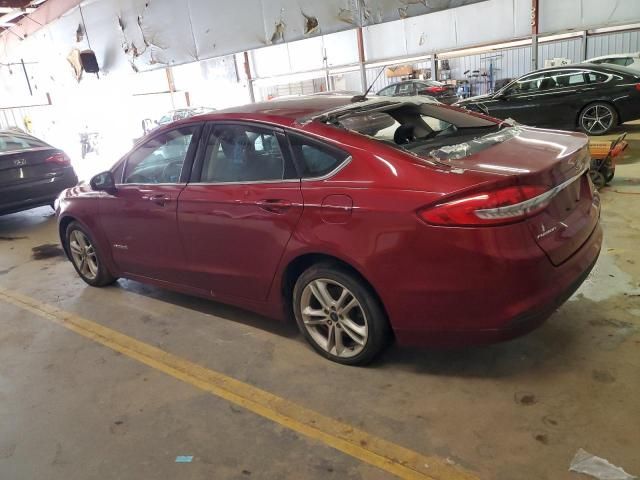 2018 Ford Fusion SE Hybrid