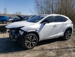 Salvage cars for sale from Copart Arlington, WA: 2018 Lexus NX 300 Base