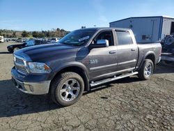 Salvage cars for sale at Vallejo, CA auction: 2015 Dodge 1500 Laramie