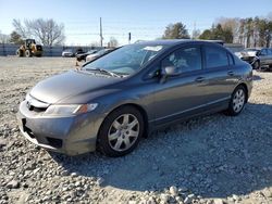 Honda salvage cars for sale: 2010 Honda Civic LX