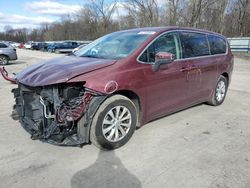 Salvage cars for sale from Copart Ellwood City, PA: 2017 Chrysler Pacifica Touring