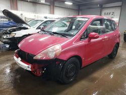 Salvage cars for sale at Elgin, IL auction: 2007 Honda FIT