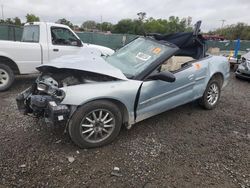 Salvage cars for sale from Copart Riverview, FL: 2001 Chrysler Sebring Limited