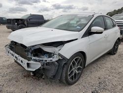 Salvage cars for sale at Houston, TX auction: 2017 Ford Focus SEL