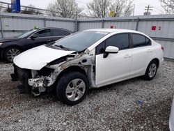 Salvage cars for sale at Walton, KY auction: 2014 Honda Civic LX