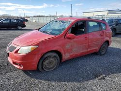 Salvage cars for sale from Copart Ontario Auction, ON: 2005 Pontiac Vibe