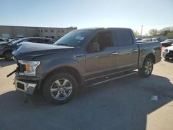 Salvage cars for sale at Wilmer, TX auction: 2018 Ford F150 Supercrew