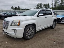 Salvage cars for sale at Harleyville, SC auction: 2017 GMC Terrain Denali