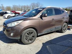 Salvage cars for sale at Kansas City, KS auction: 2014 Hyundai Tucson GLS