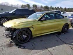 Salvage cars for sale at Exeter, RI auction: 2016 BMW M4