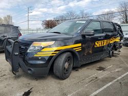 Ford Explorer salvage cars for sale: 2014 Ford Explorer Police Interceptor