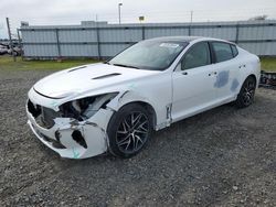 Salvage cars for sale at Sacramento, CA auction: 2022 KIA Stinger GT Line