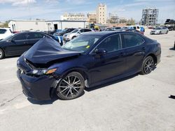 Toyota Camry SE salvage cars for sale: 2021 Toyota Camry SE