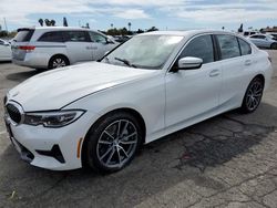 Salvage cars for sale from Copart Van Nuys, CA: 2019 BMW 330I
