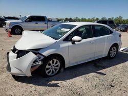 Vehiculos salvage en venta de Copart Houston, TX: 2021 Toyota Corolla LE