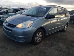 Toyota Sienna CE Vehiculos salvage en venta: 2005 Toyota Sienna CE