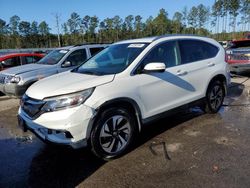 Salvage cars for sale at Harleyville, SC auction: 2016 Honda CR-V Touring