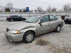 Nissan Sentra salvage cars for sale: 2000 Nissan Sentra Base