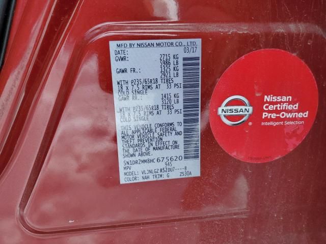 2017 Nissan Pathfinder S