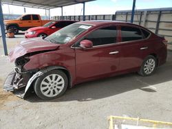 Salvage cars for sale from Copart Anthony, TX: 2015 Nissan Sentra S