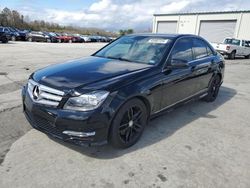 Salvage cars for sale at Gaston, SC auction: 2014 Mercedes-Benz C 300 4matic