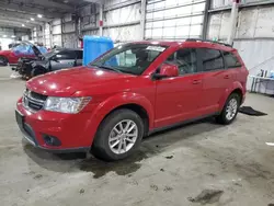 Salvage cars for sale at Woodburn, OR auction: 2014 Dodge Journey SXT