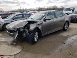 Salvage cars for sale at Louisville, KY auction: 2016 KIA Optima LX