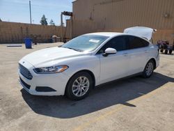 Ford Fusion S Vehiculos salvage en venta: 2016 Ford Fusion S