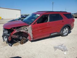 Salvage cars for sale at Temple, TX auction: 2021 Ford Explorer XLT