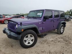 Jeep Wrangler salvage cars for sale: 2018 Jeep Wrangler Unlimited Sport