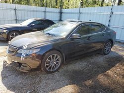 Salvage cars for sale at Harleyville, SC auction: 2017 Acura TLX Tech