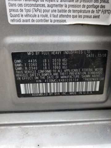 2011 Subaru Legacy 2.5I Limited