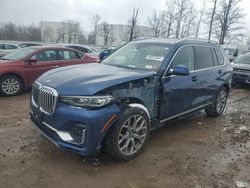 BMW x7 salvage cars for sale: 2020 BMW X7 XDRIVE40I