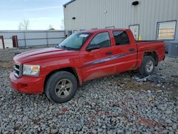 Salvage cars for sale from Copart Appleton, WI: 2008 Dodge Dakota Quad SLT