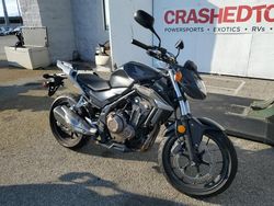 Salvage cars for sale from Copart Rancho Cucamonga, CA: 2016 Honda CB500 F