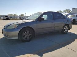 Honda Civic salvage cars for sale: 2004 Honda Civic LX