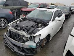 Vehiculos salvage en venta de Copart Martinez, CA: 2014 Lexus IS 250