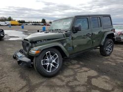 Vehiculos salvage en venta de Copart Pennsburg, PA: 2024 Jeep Wrangler 4XE