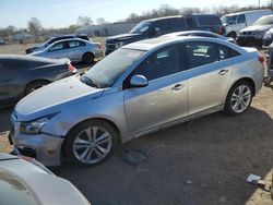 Chevrolet Cruze LTZ salvage cars for sale: 2015 Chevrolet Cruze LTZ