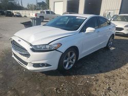 Salvage cars for sale at Savannah, GA auction: 2014 Ford Fusion SE