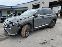 Salvage cars for sale at Fort Pierce, FL auction: 2022 Hyundai Santa FE Limited