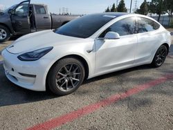 Salvage cars for sale from Copart Rancho Cucamonga, CA: 2020 Tesla Model 3