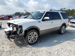 Salvage cars for sale at Houston, TX auction: 2016 Ford Expedition XLT