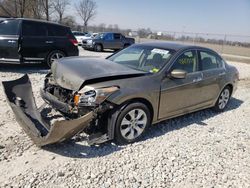 Salvage cars for sale from Copart Cicero, IN: 2008 Honda Accord EXL