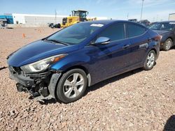 Salvage cars for sale from Copart Phoenix, AZ: 2016 Hyundai Elantra SE